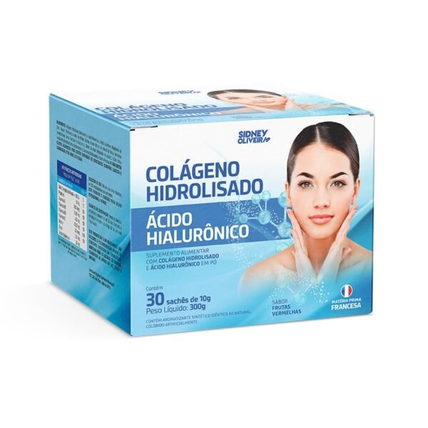 Colágeno Hidrolisado + Ácido Hialurônico 30 Sachês